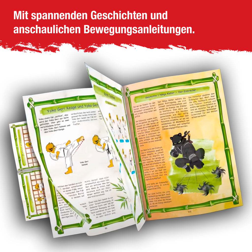 Mein Oyakater Kinder Karate Buch - Karate lernen für Kinder